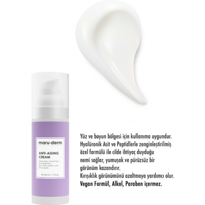 Maruderm Anti-Age Kırışıklık Karşıtı Cilt Bakım Kremi 50 Ml (W)