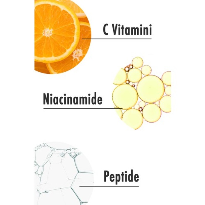 Maruderm C Vitamini Ve Peptid Aydınlatıcı Cilt Bakım Serumu 30 Ml (W)