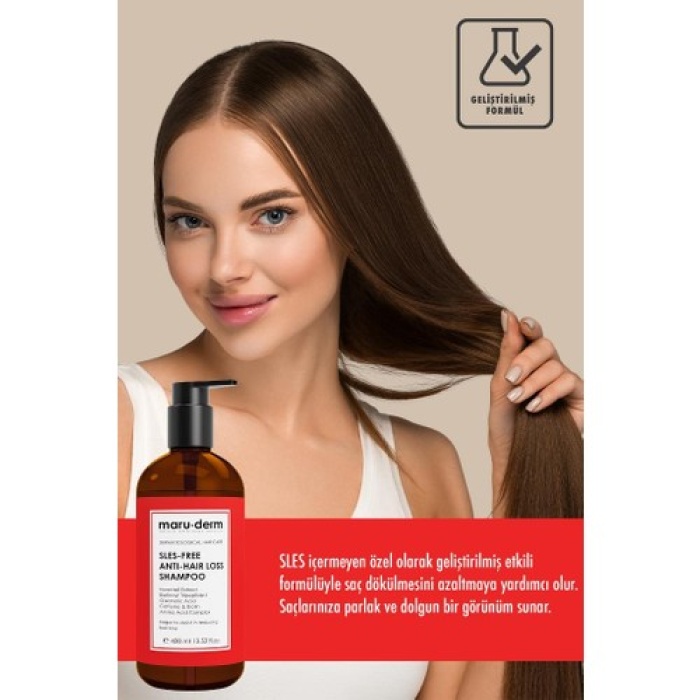 Maruderm Saç Dökülme Karşıtı Sülfatsız Şampuan 400 Ml (W)