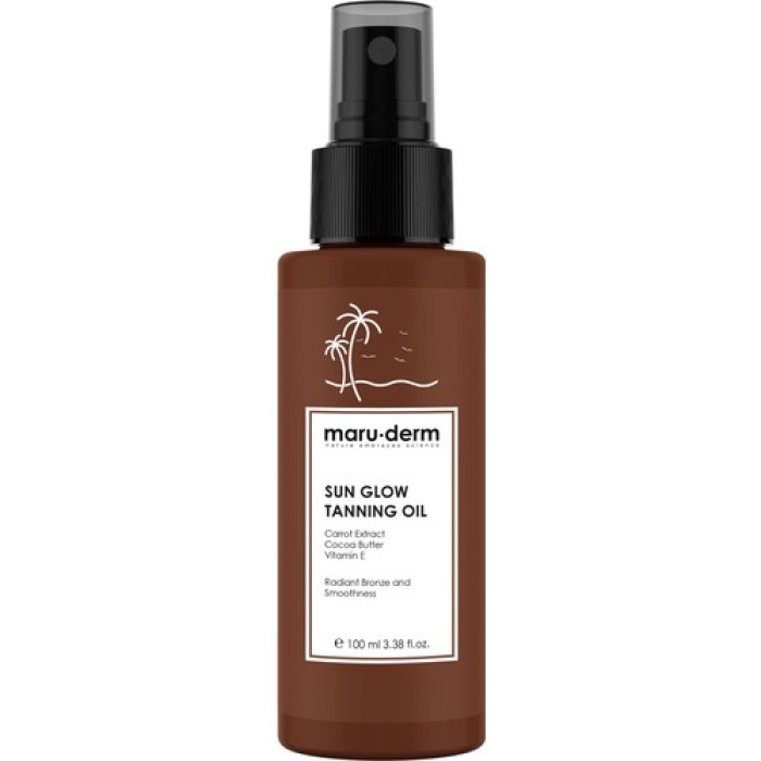 Maruderm Spf 0 Sun Glow Tanning Oil 100 Ml