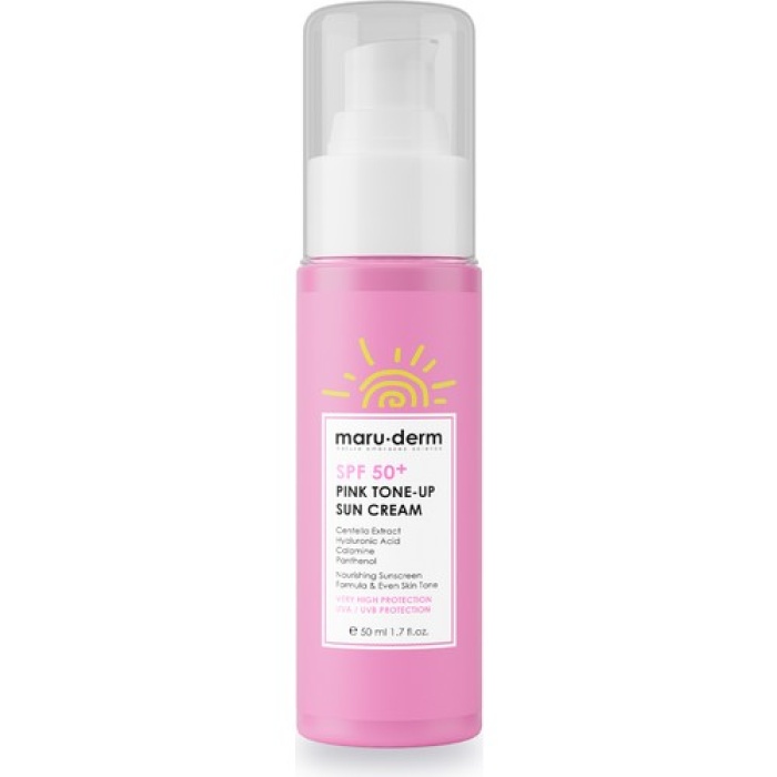 Maruderm Spf 50+ Pembe Ton Eşitleyici Güneş Kremi 50 Ml (W)