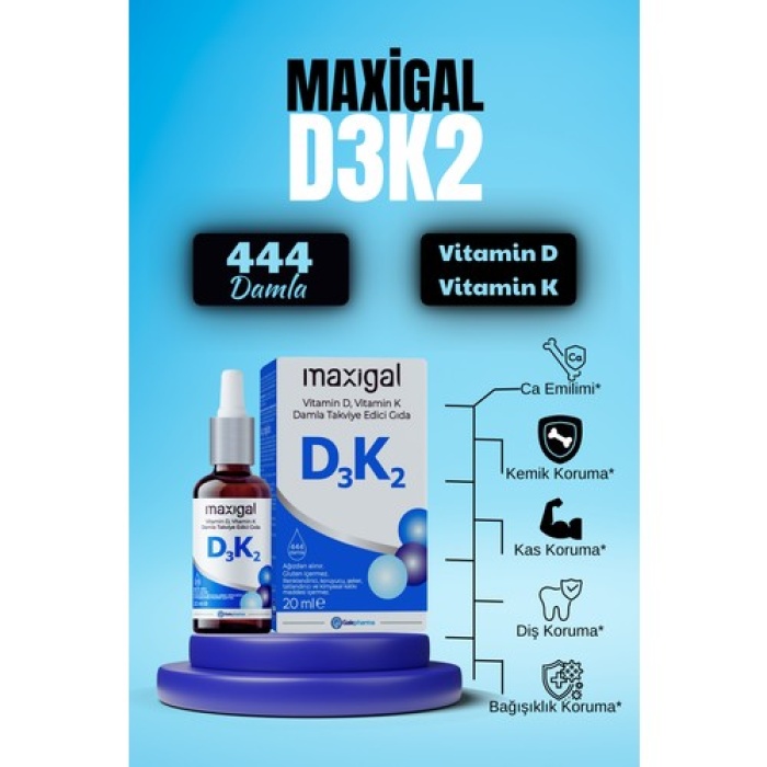 Maxıgal D3K2 Damla