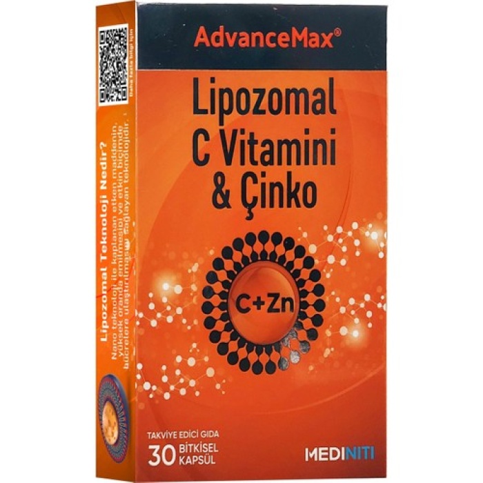 Advancemax Lıpozomal C+Cınko 30 Kapsul
