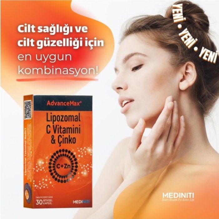 Advancemax Lıpozomal C+Cınko 30 Kapsul