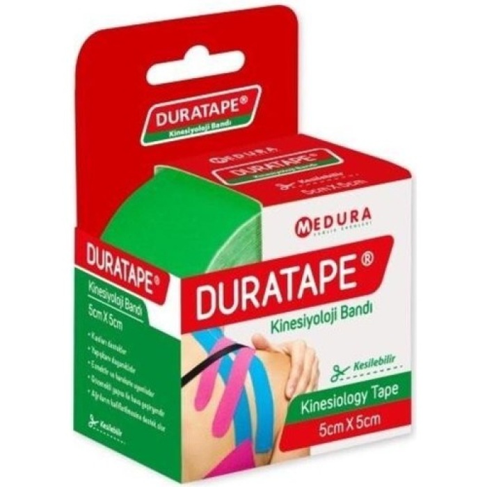 Duratape Kınesıyolojı Bandı 5Cmx5M Yesıl