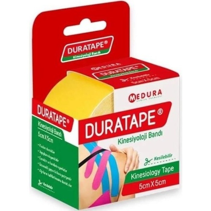 Duratape Kinesiyoloji Bandı 5Cmx5M Sarı