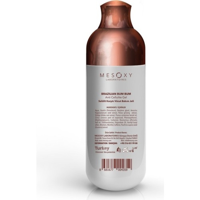 Mesoxy Colastınbrazılıan Bumbum Anticellulite Gel
