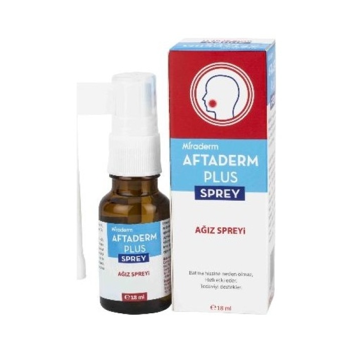 Aftaderm Plus Sprey 18Ml (Mıraderm)