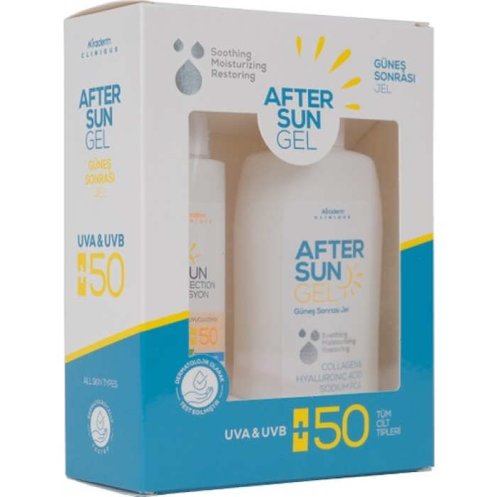 Mıraderm Aftersun Gel+Losyn 50+