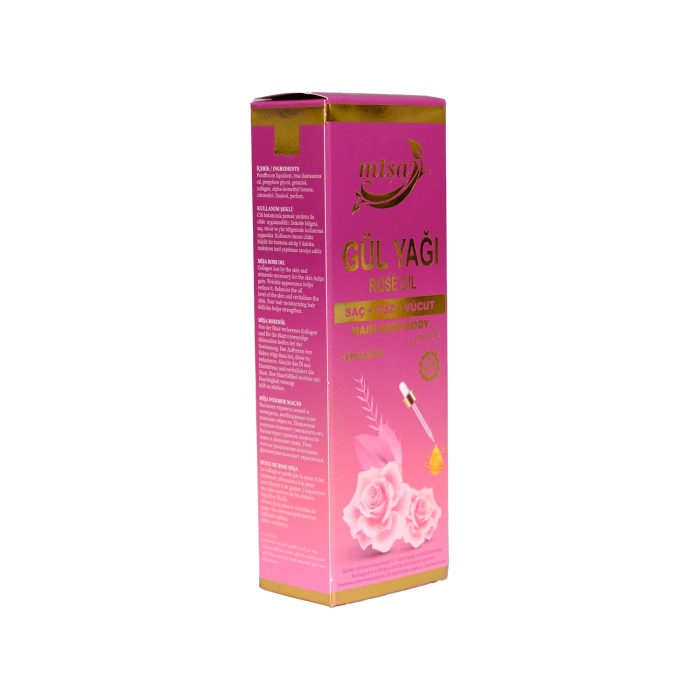 Misa Saç Ve Vücut Yağı Gül 100Ml