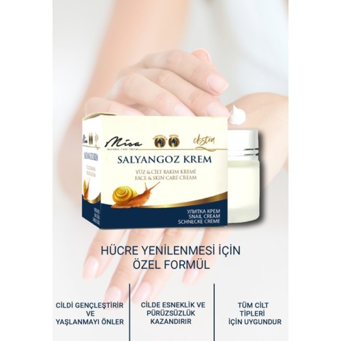 Misa Salyangoz Krem 45Ml