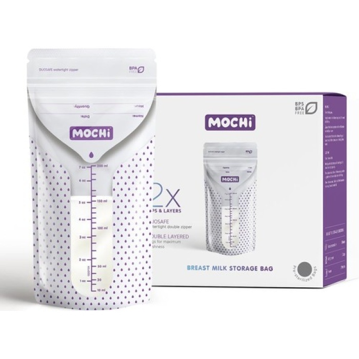 Mochi Süt Saklama Poşeti 200Ml 25Li