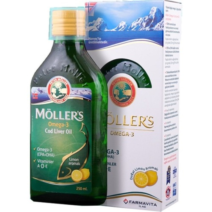 MollerS Omega-3 250 Ml Lımon