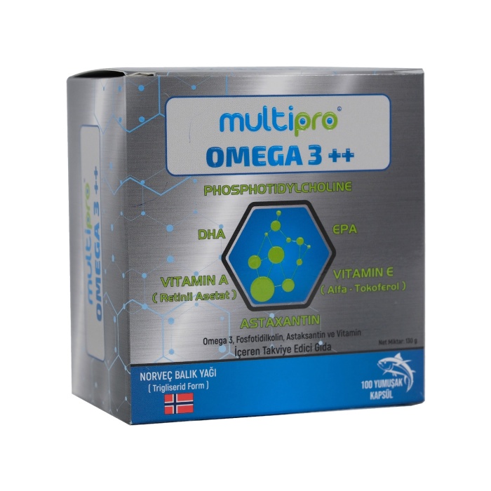 Multıpro Omega 3 Complex 100 Yumusak Kapsul