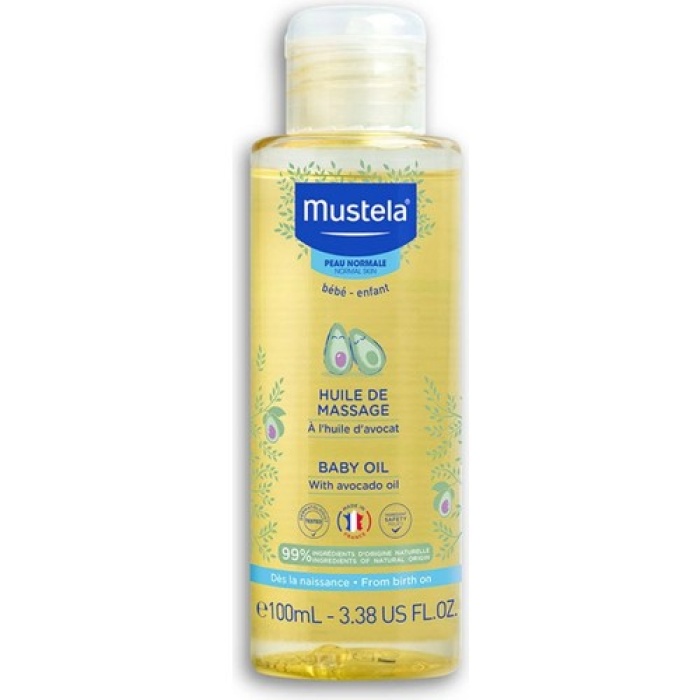 Mustela Baby Massage Oil 100 Ml - Nemlendirici Ve Rahatlatıcı Bebek Yağı