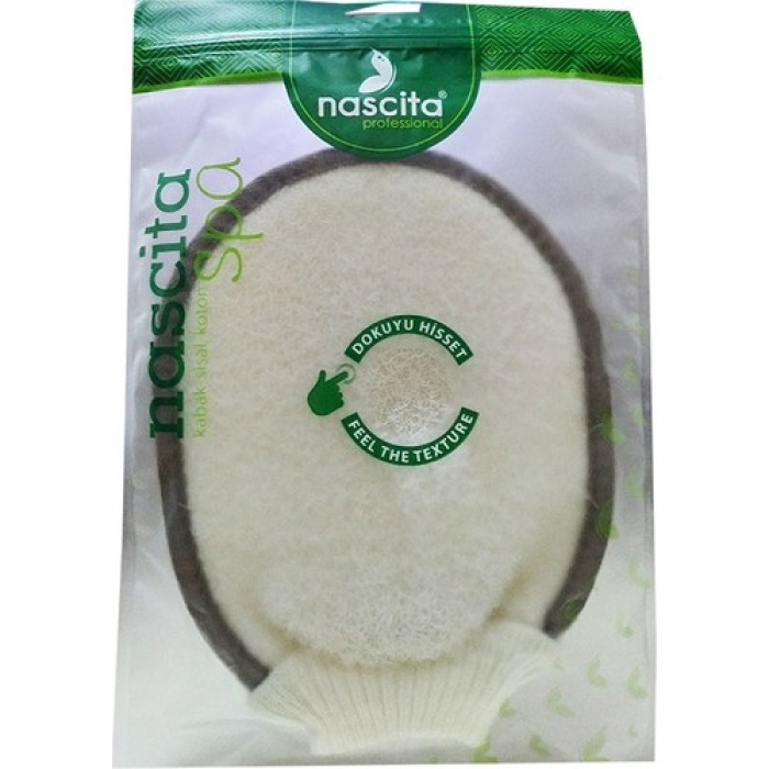 Nascıta X0008 Spa Koton Duş Eldiveni Lastikli