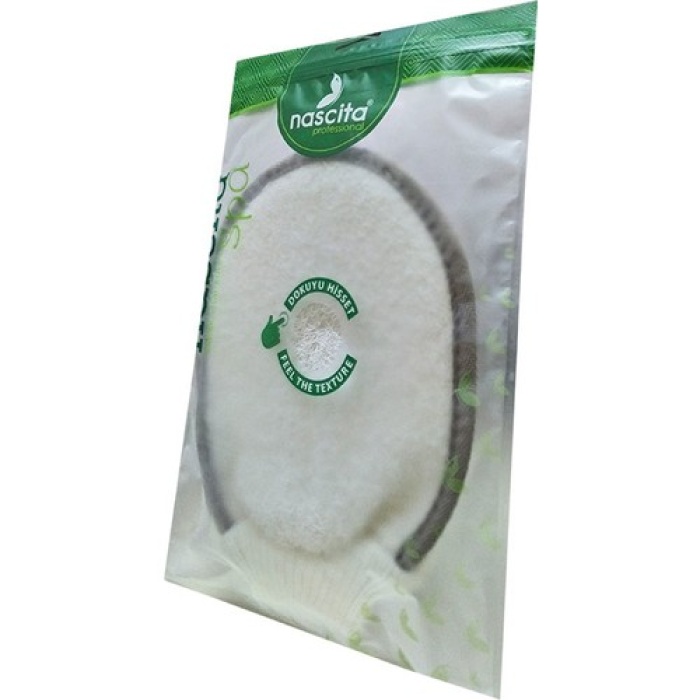 Nascıta X0008 Spa Koton Duş Eldiveni Lastikli