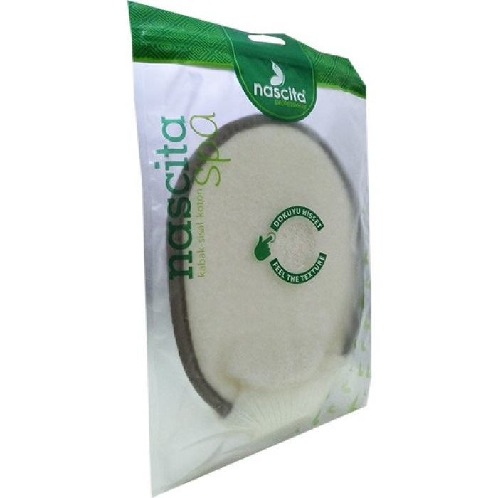 Nascıta X0008 Spa Koton Duş Eldiveni Lastikli