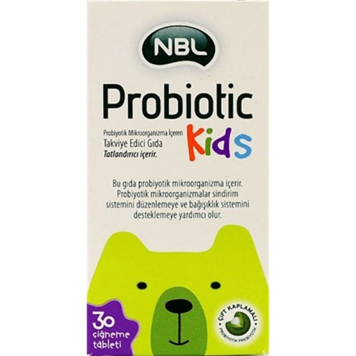 Nbl Probıotıc Kıds 30 Cıgneme Tablet
