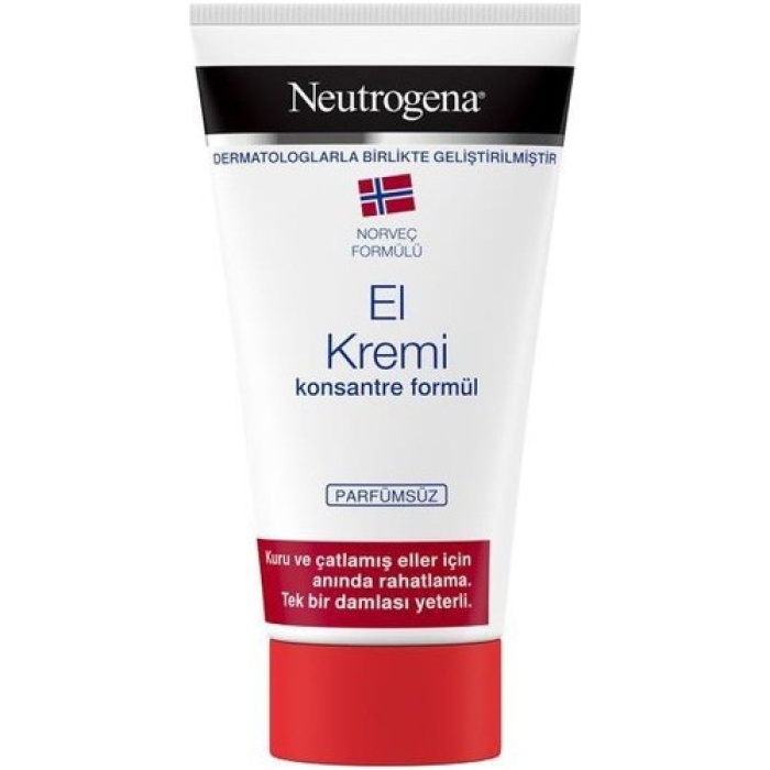 Neutrogena El Kremi Parfümsüz 75Ml