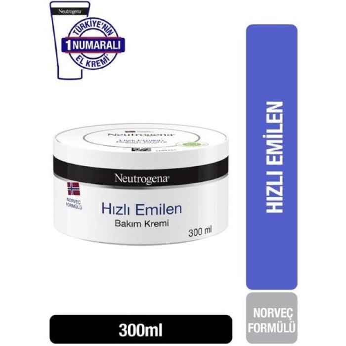 Neutrogena Hızlı Emilen Bakım Kremi 300Ml