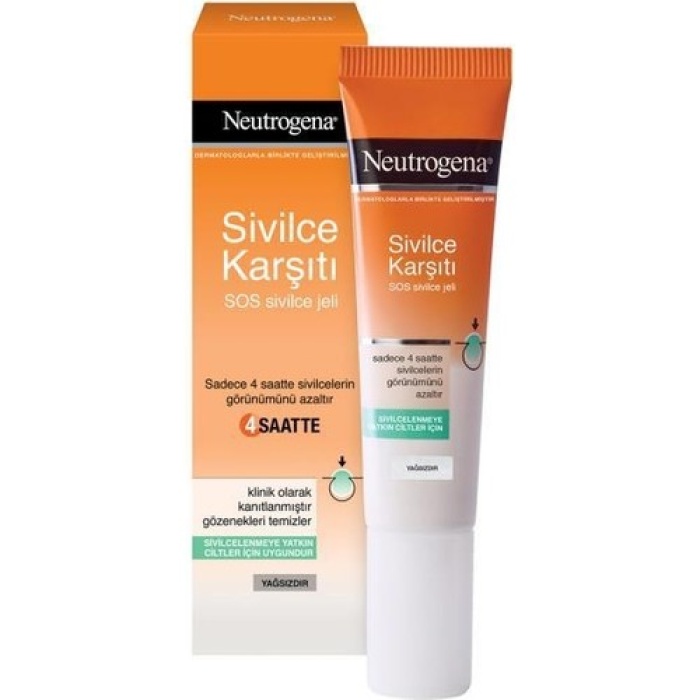 Neutrogena Sivilce Karşıtı Acne Jeli Hızlı Etkili 15Ml