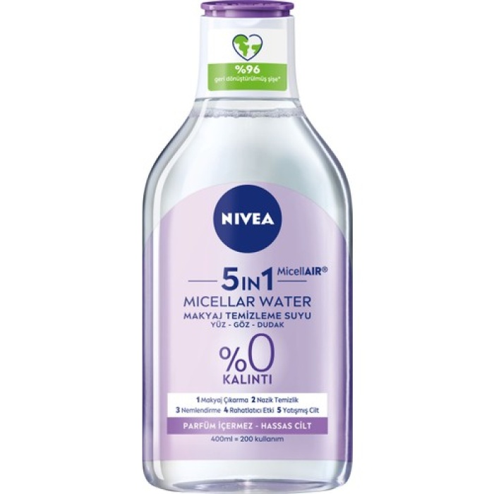 Nıvea Bb Clean Temizleme Suyu Hassas 400Ml