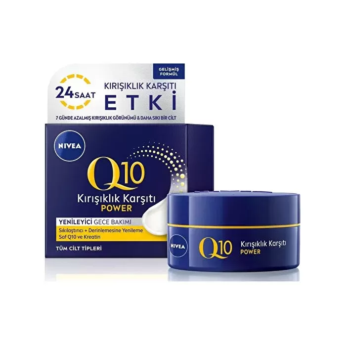 Nıvea Q10 Power Kırışık Karşıtı Gece Kremi 50 Ml