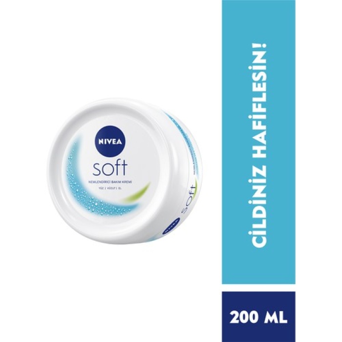 Nıvea Soft Krem Kavanoz 200Ml