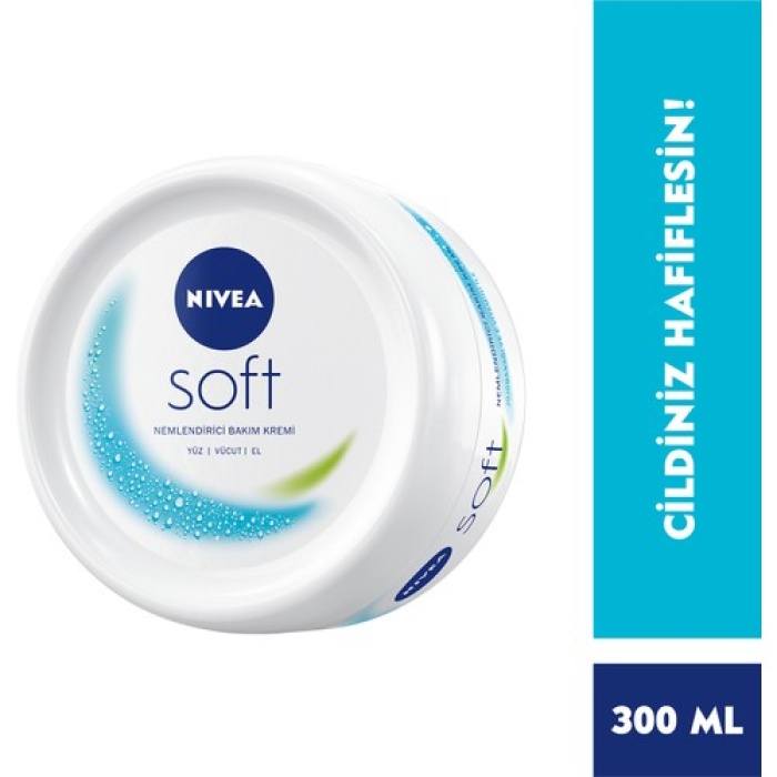 Nıvea Soft Krem Kavanoz 300Ml