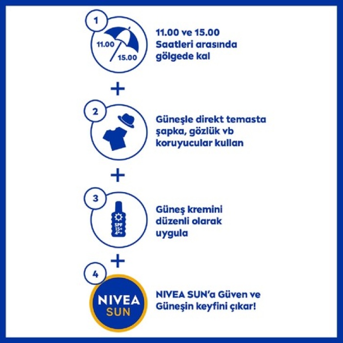 Nıvea Sun Hassas Alerji Sprey Spf50 200Ml Parfumsuz