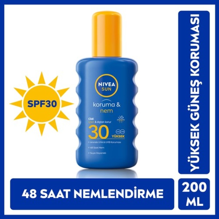 Nıvea Sun Spf30 Sprey 200Ml