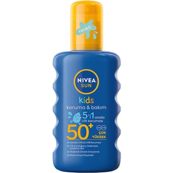 Nıvea Sun Spf50 Kids Sprey 200Ml