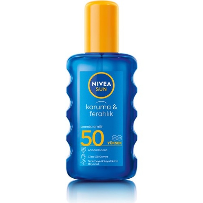 Nıvea Sun Transparan Güneş Spreyi Spf50 200Ml