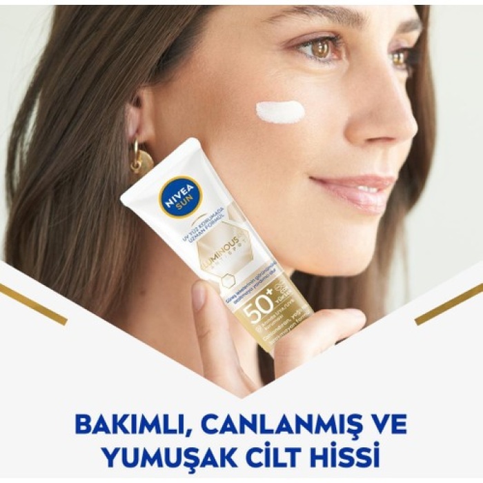 Nıvea Sun Yüz Kremi Lumınuous630 Leke Karşıtı Spf50 50Ml