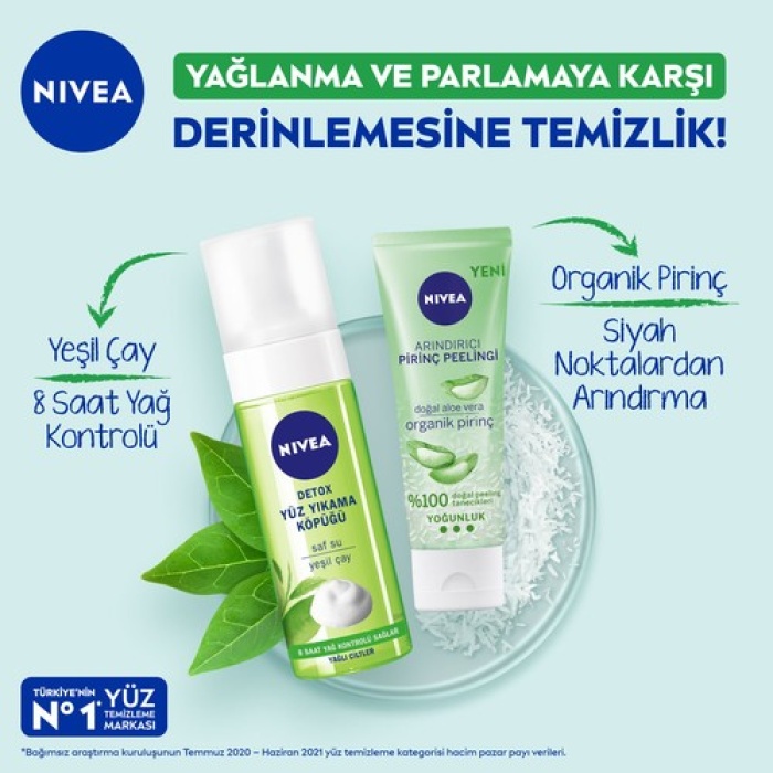 Nıvea Urban Skin Detox Yüz Yıkama Köpüğü 150Ml
