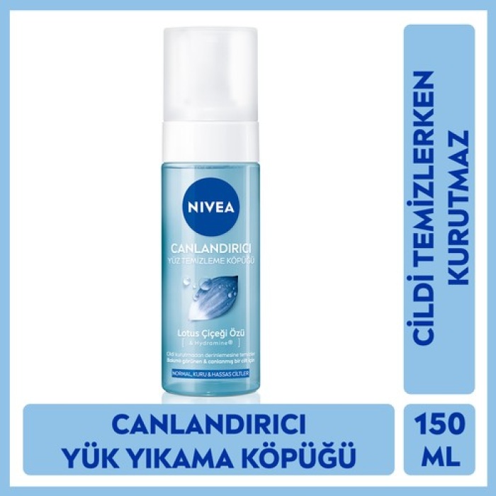 Nıvea Yüz Temizleme Köpüğü Normal / Kuru Canlandırıcı 150Ml
