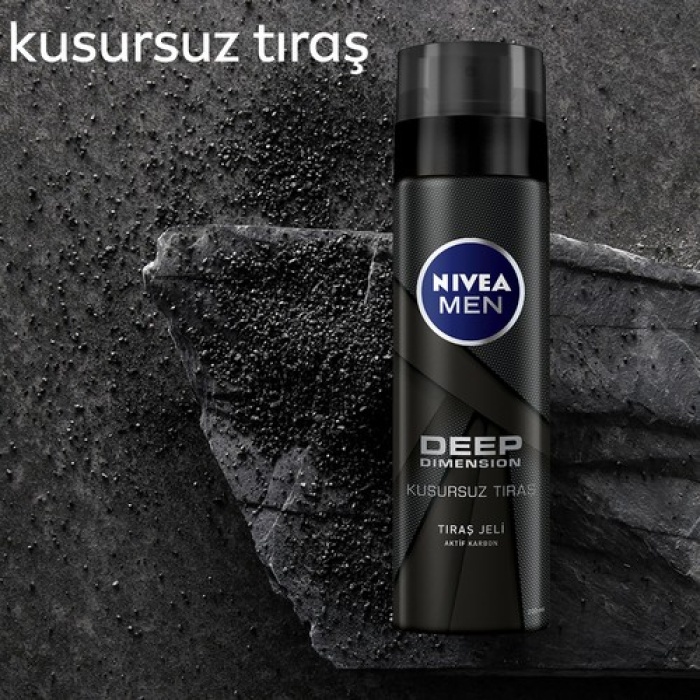 Nıvea Men Tıraş Jeli Deep Dimession 200Ml
