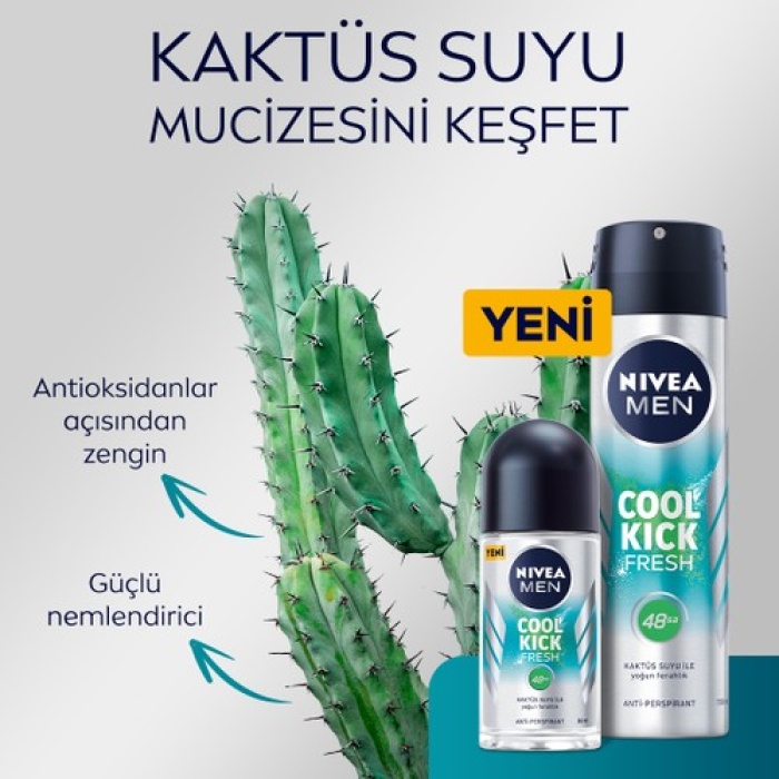 Nıvea Roll-On Bay Cool Kick Fresh 50Ml