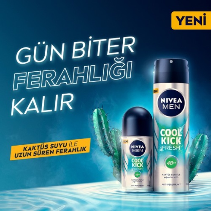Nıvea Roll-On Bay Cool Kick Fresh 50Ml