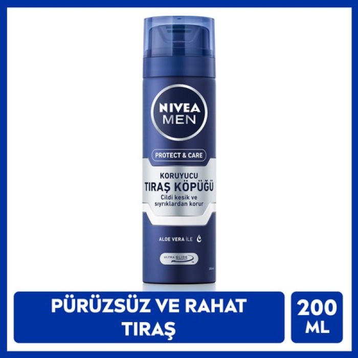 Nivea Tıraş Köpüğü Nemlendirici 200 Ml
