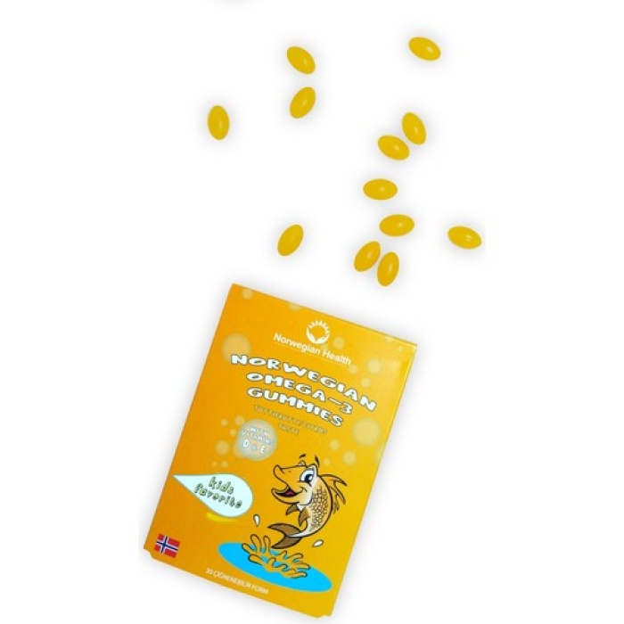 Norwegıan Health Omega 3 Balık Yagı Gummıes 30 Kap