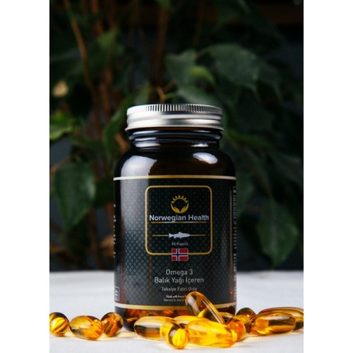 Norwegıan Health Omega-3 1000 Mg 60 Kaps