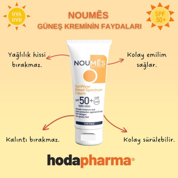 Noumes Yüz Güneş Kremi 100 Ml