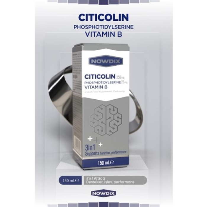Nowdix Sitikolin Fosfotidilserin 150 Ml