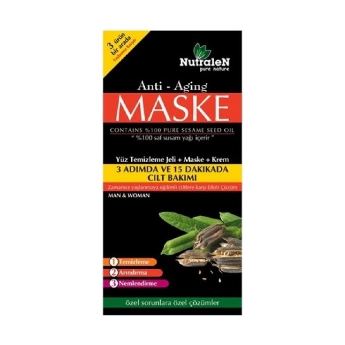 Nutralen Anti-Aging Maske Seti 3Lü Set