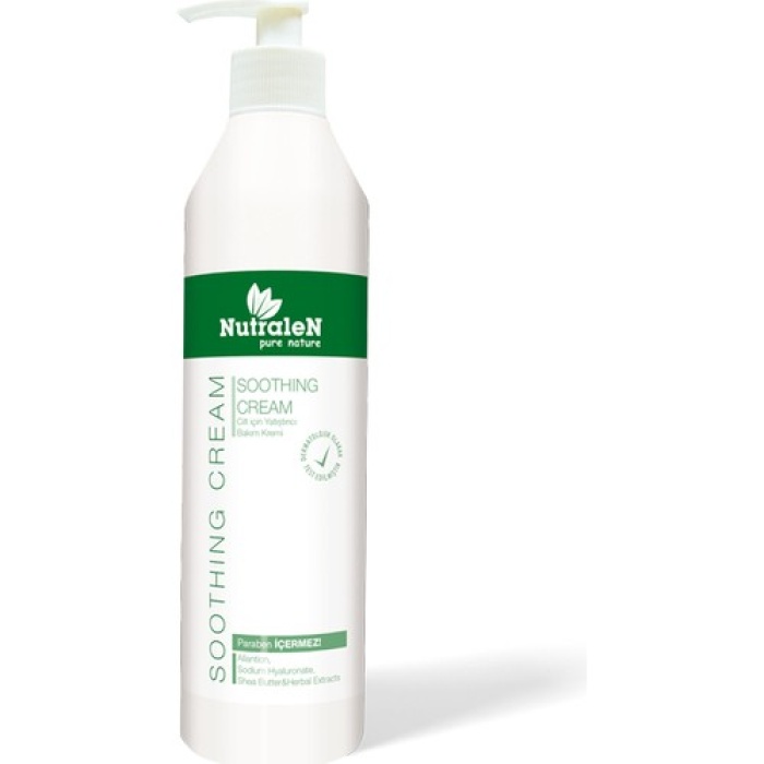 Nutralen Soothing Cream / Lazer Ve Bakım Sonrası Yatıştırıcı Ve Rahatlatıcı Bakım Kremi 500Ml