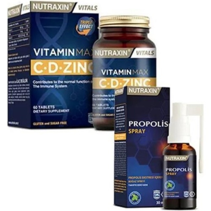 Nutraxın C-D-Zınc+Propolıs Hed