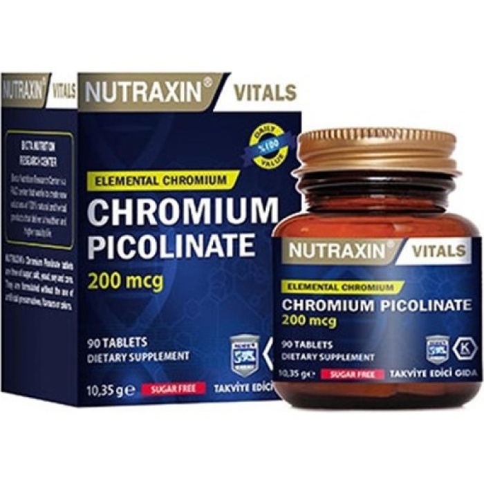 Nutraxın Chromıum Pıcolınate 90 Tablet