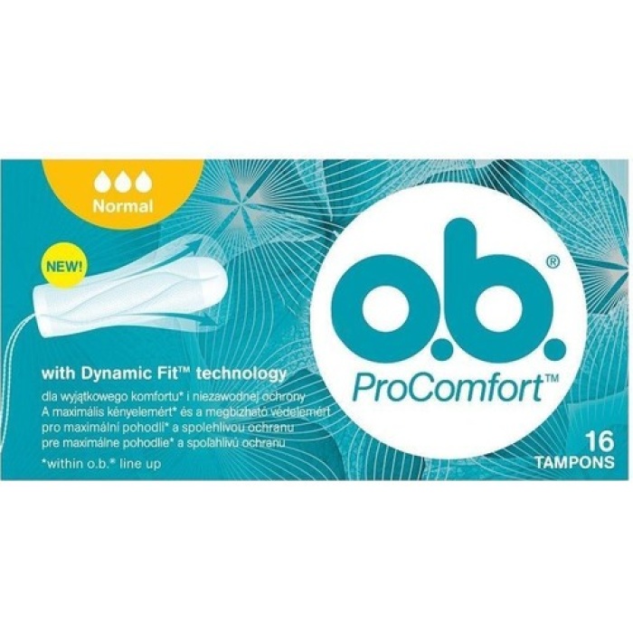 O.B. Ultimate Comfort Tampon Normal 16Lı